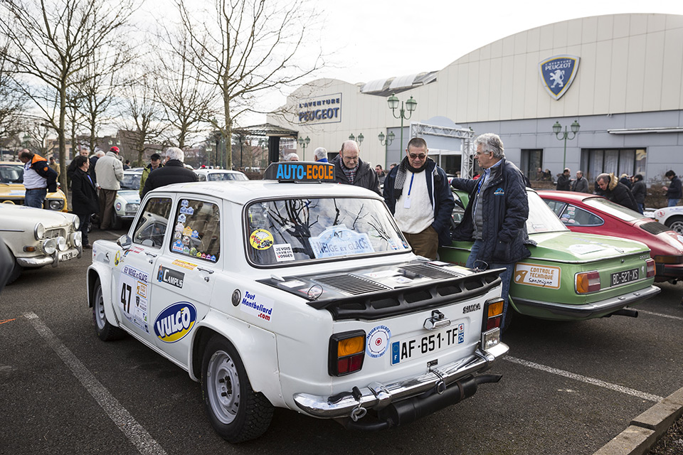 Départ du Rallye Neige et Glace 2020 au Musée de l’Aventure Peugeot !