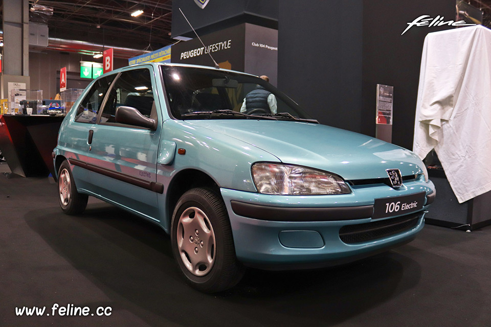 Photo Peugeot 106 Electric (1996) – Salon Rétromobile 2020