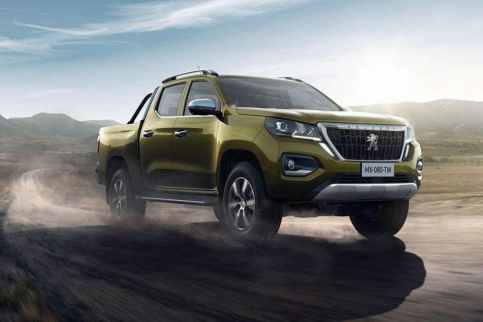 Peugeot Landtrek : le nouveau pick-up du Lion se dévoile en pho