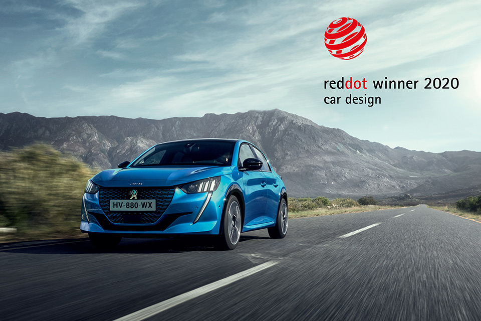 Photo Peugeot 208 II et 2008 II – Red Dot Product Design Award 2020