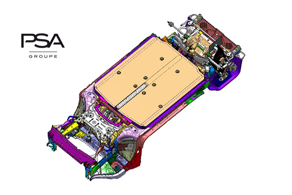 Une nouvelle plateforme eVMP pour les futures Peugeot électriques