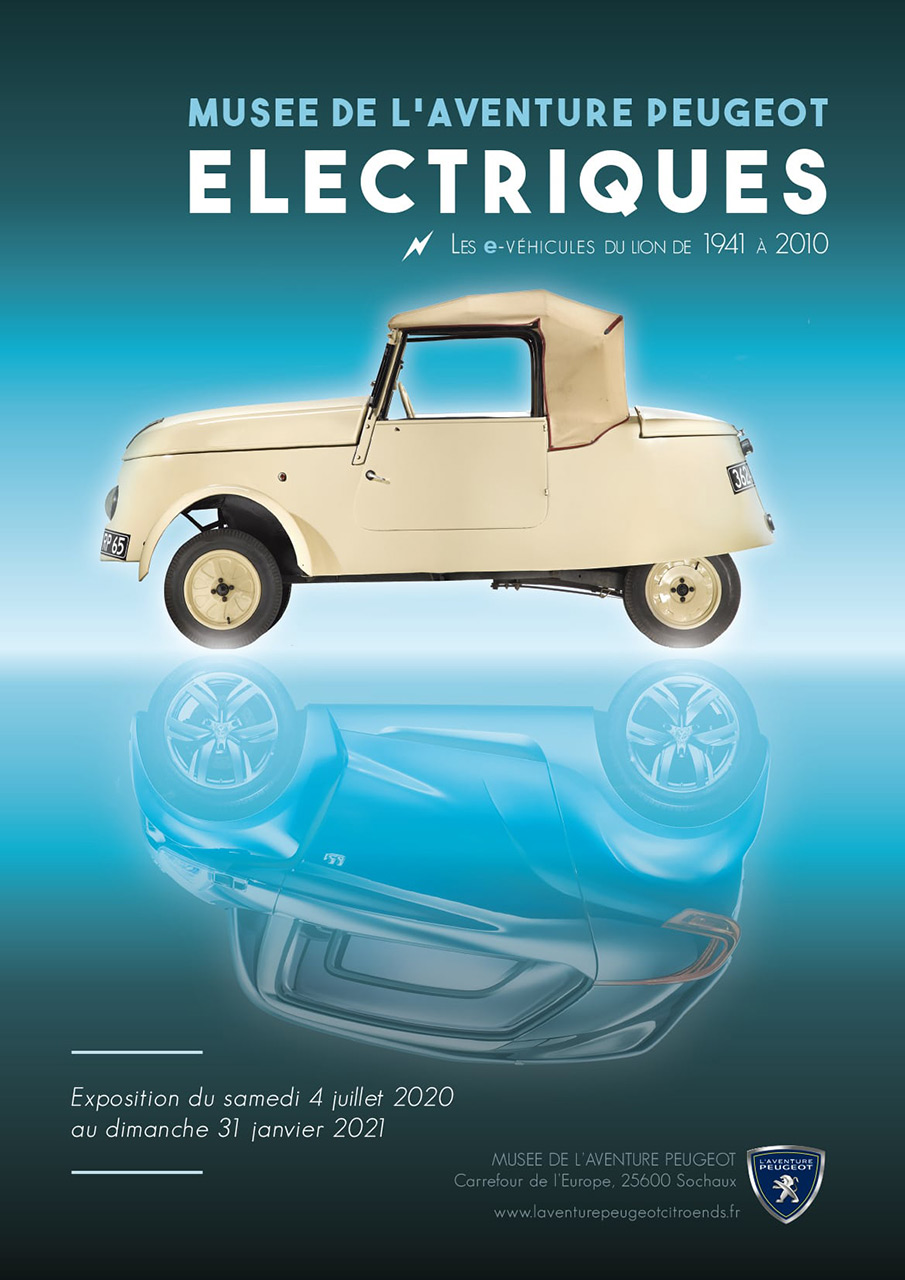 Exposition : les modèles électriques du Lion au Musée de l’Aventure Peugeot