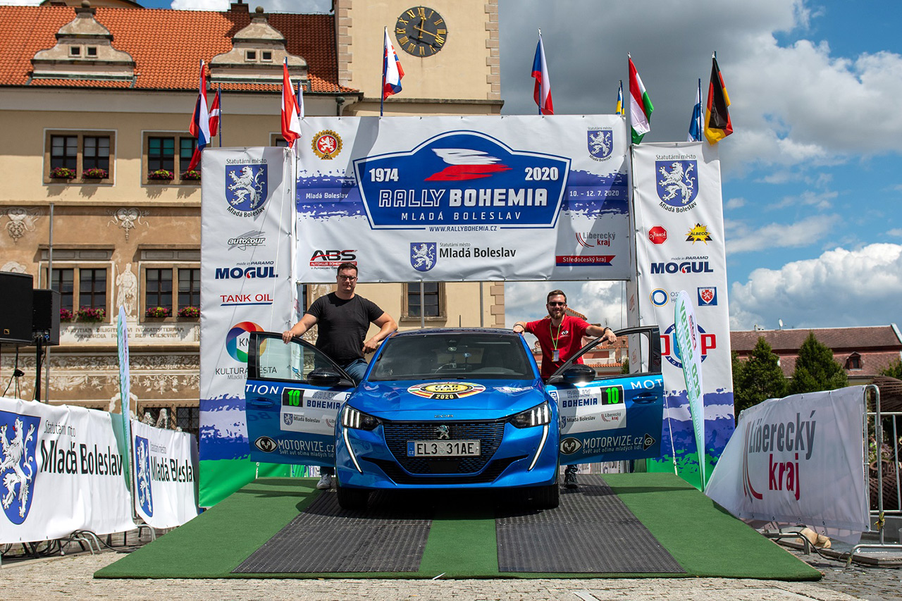 La Peugeot e-208 remporte 3 trophées à l’ECO Energy Rally Bohemia en République Tchèque