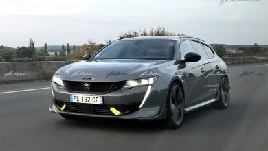 Photo espion 508 SW PSE Peugeot Sport Engineered (2020)