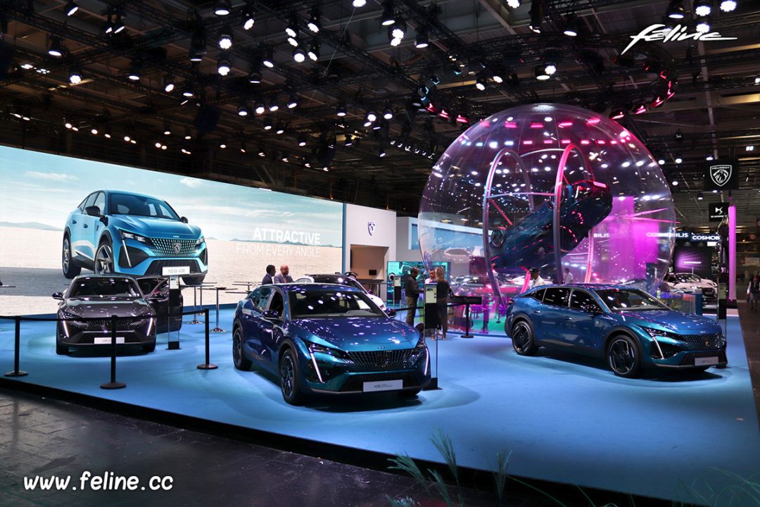 Photos Peugeot au Mondial de l'Automobile de Paris 2022 Reportages