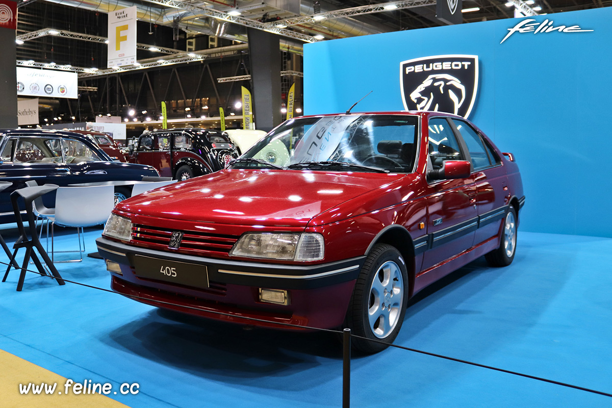 Photo Peugeot 405 T16 Le Mans – Salon Rétromobile 2023