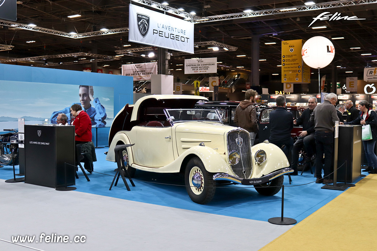 Photos : L’Aventure Peugeot au salon Rétromobile 2023