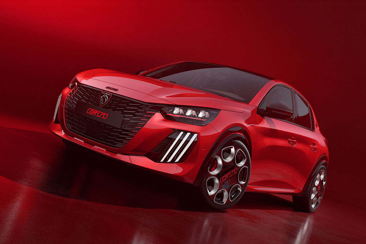 Photo officielle Peugeot e 208 GTi II (2025)