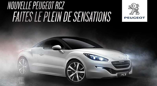 Publicités Peugeot