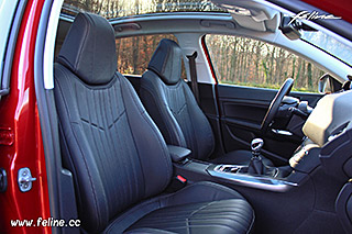 Intérieur cuir Peugeot 308