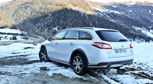 Essais Peugeot 508 RXH - Winter Experience 2014