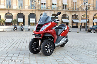 Essai Peugeot Metropolis scooter