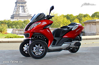 Essai Peugeot Metropolis scooter