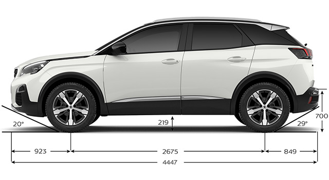 SEUIL DE COFFRE PEUGEOT 3008 II (2016+)