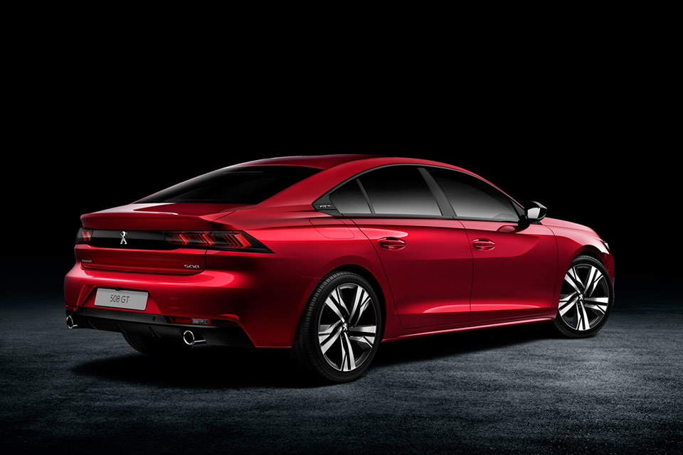 Photo 3/4 arrière Peugeot 508 II