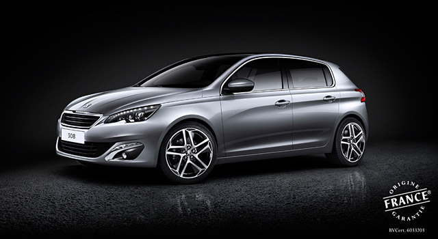 La nouvelle Peugeot 308 recoit le label « Origine France Garantie »