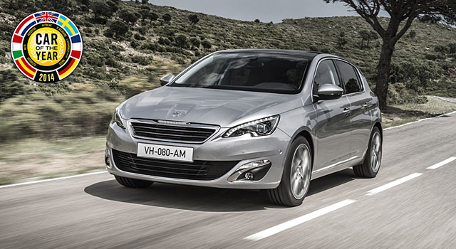 Voiture de l'Année 2014 : la Peugeot 308 en finale !
