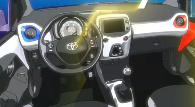 Intérieur Peugeot 108