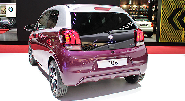 La Peugeot 108 au Salon de Genève 2014