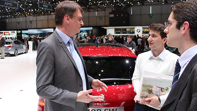 La Peugeot 308 SW au Salon de Genève 2014