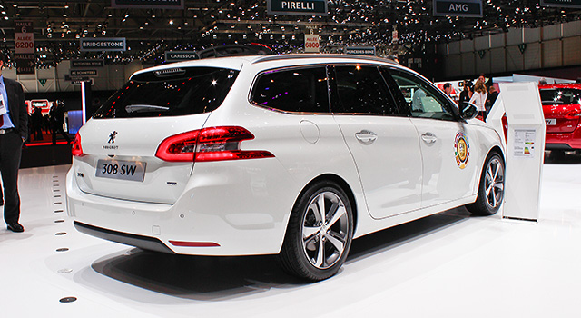 La Peugeot 308 SW au Salon de Genève 2014