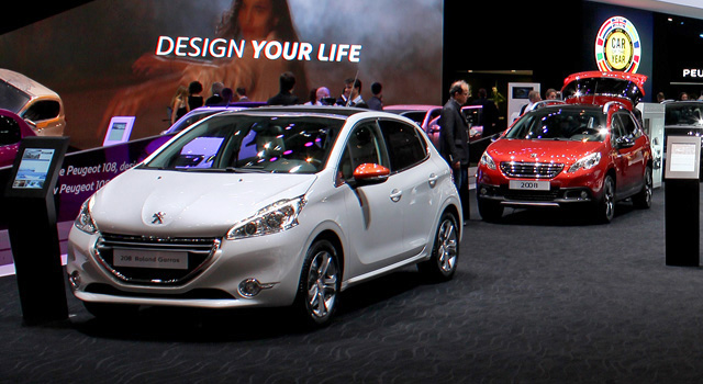 Les Peugeot 208 et 2008 au Salon de Genève 2014