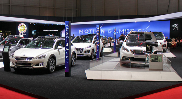 Les Peugeot hybrides au Salon de Genève 2014