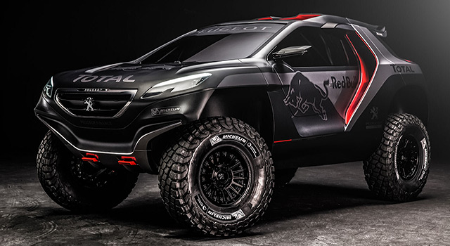 Peugeot 2008 DKR au Goodwood Festival of Speed 2014