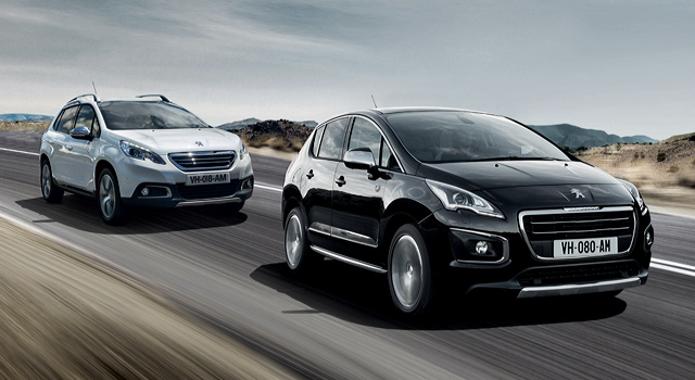 Peugeot 2008 et 3008 Crossway