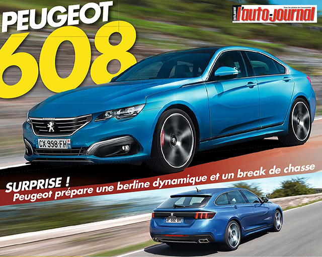 Peugeot 608 et 508 GT : les futurs hauts de gamme du Lion