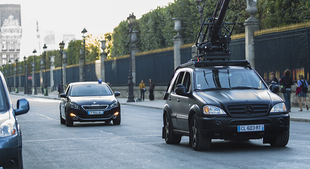 Peugeot 308 II, film « Lucy » (2014) de Luc Besson
