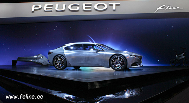 Stand Peugeot - Mondial de Paris 2014