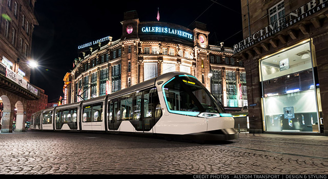 Peugeot Design Lab et Alstom revisitent le Tramway de Strasbourg