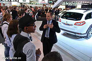 Peugeot Fan Days au Mondial de l'Automobile de Paris 2014 