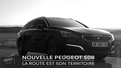 Publicité Peugeot 508 restylée – « La route est son territoire » (30s) - 2014