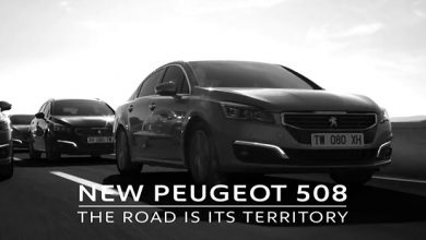 Photo of Publicité Peugeot 508 restylée – « La route est son territoire » (60s) – 2014