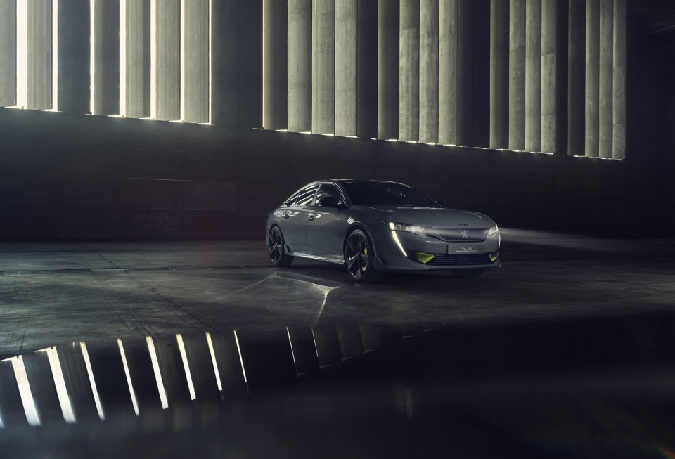 Photo officielle 508 Peugeot Sport Engineered Concept (2018)