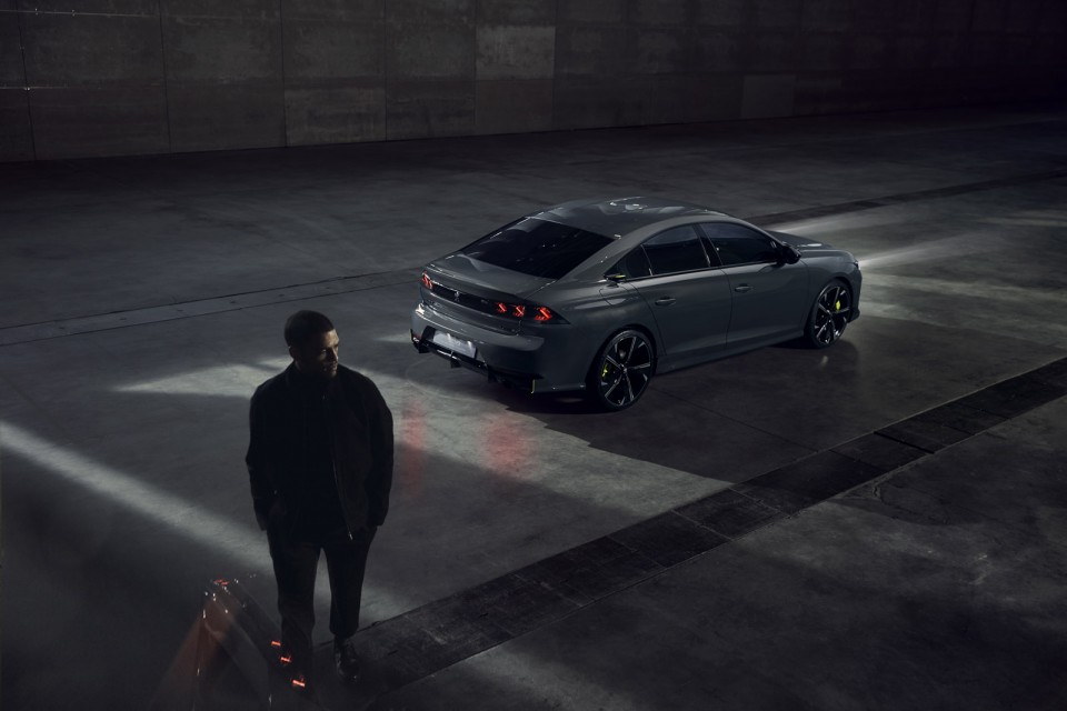 Photo officielle 508 Peugeot Sport Engineered Concept (2018)