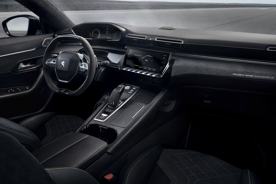 Photo intérieur i-Cockpit 508 Peugeot Sport Engineered Concept