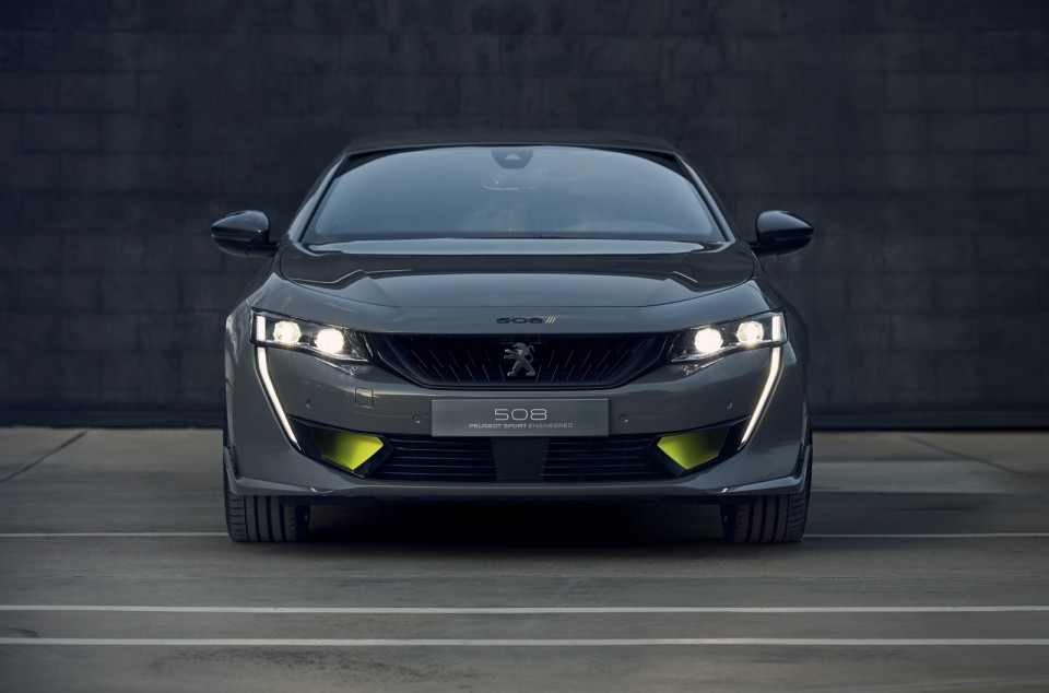 Photo officielle 508 Peugeot Sport Engineered Concept (2018)