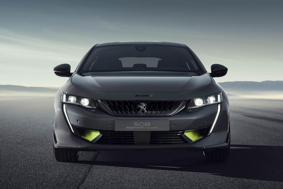 Photo face avant 508 Peugeot Sport Engineered Concept (2018)