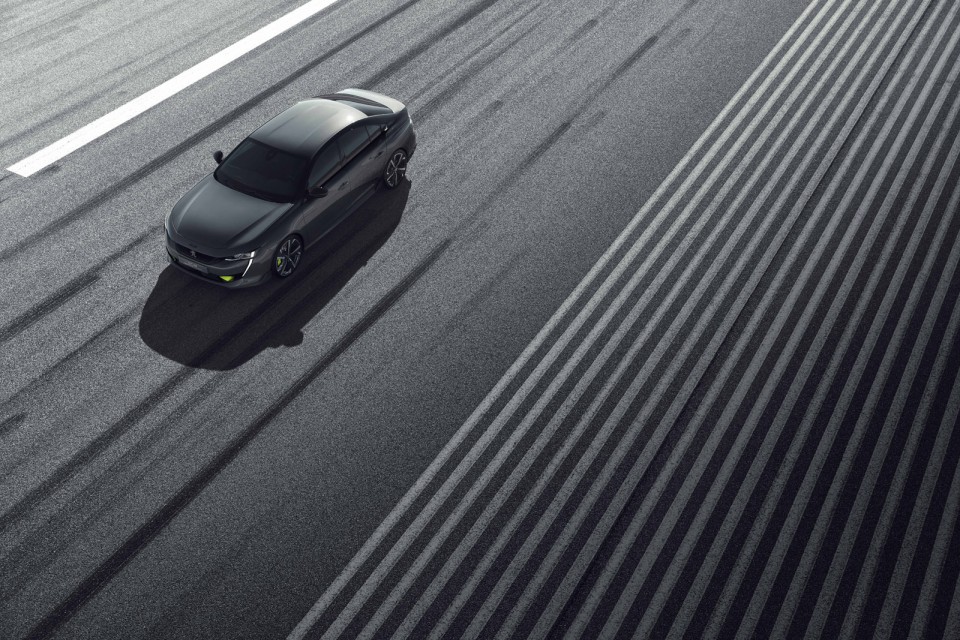Photo officielle 508 Peugeot Sport Engineered Concept (2018)