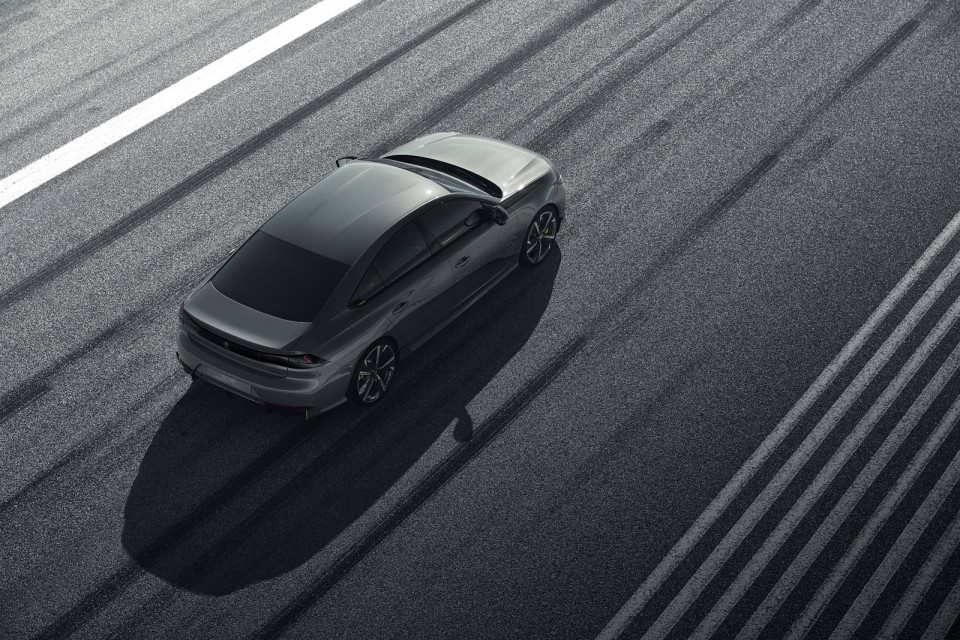 Photo officielle 508 Peugeot Sport Engineered Concept (2018)