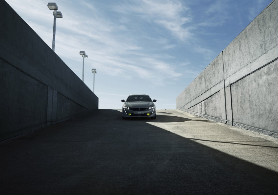 Photo officielle 508 Peugeot Sport Engineered Concept (2018)