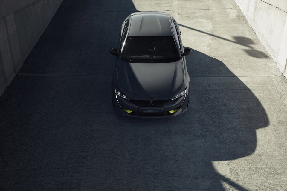 Photo officielle 508 Peugeot Sport Engineered Concept (2018)