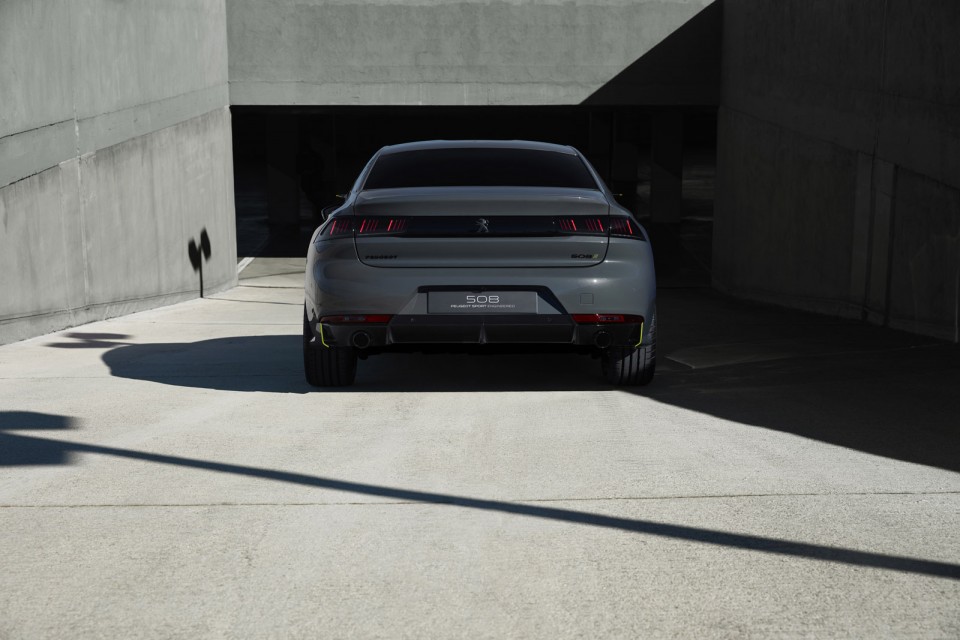 Photo officielle 508 Peugeot Sport Engineered Concept (2018)