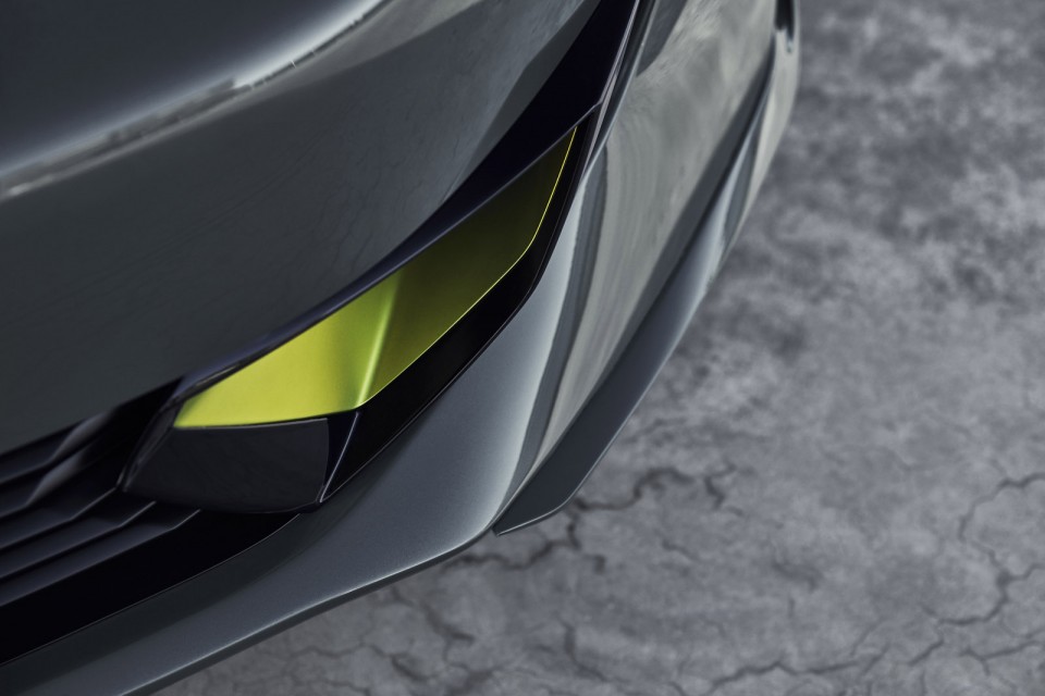 Photo écope air 508 Peugeot Sport Engineered Concept (2018)