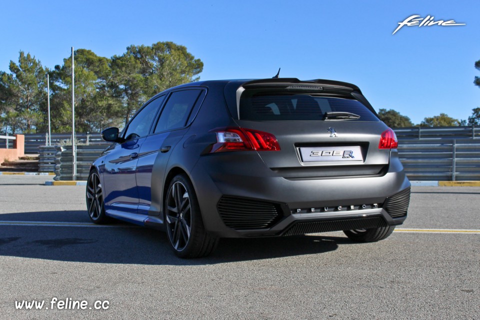 Photo 3/4 arrière Peugeot 308 R HYbrid Showcar (2015)