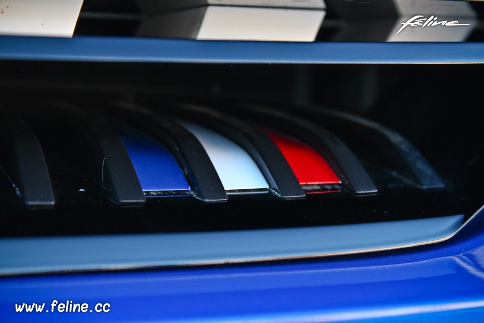 Photo détail calandre avant Peugeot 308 R HYbrid Showcar (2015)