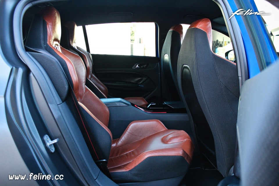 Photo sièges baquet arrière Peugeot 308 R HYbrid Showcar (2015